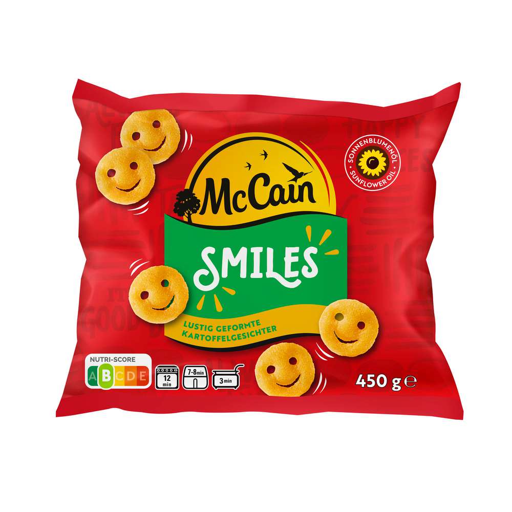 Produktabbildung McCain Smiles, tiefgekühlt