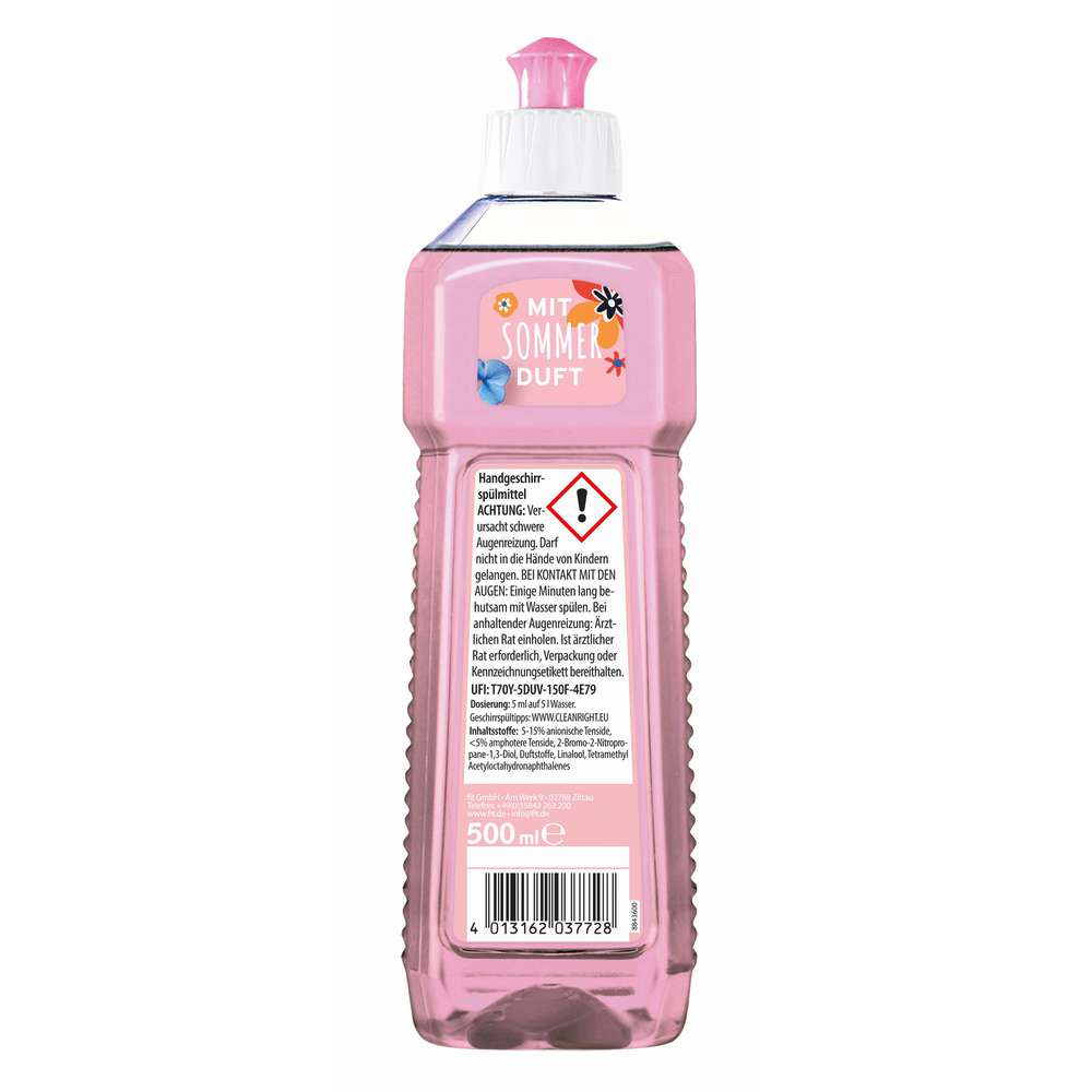 Produktabbildung Fit Geschirrspülmittel, Sommerliebe