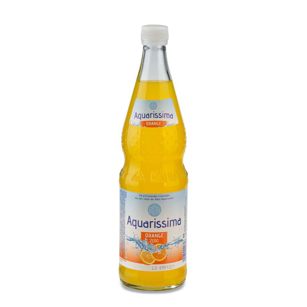 Produktabbildung Aquarissima Limonade Orange Zero