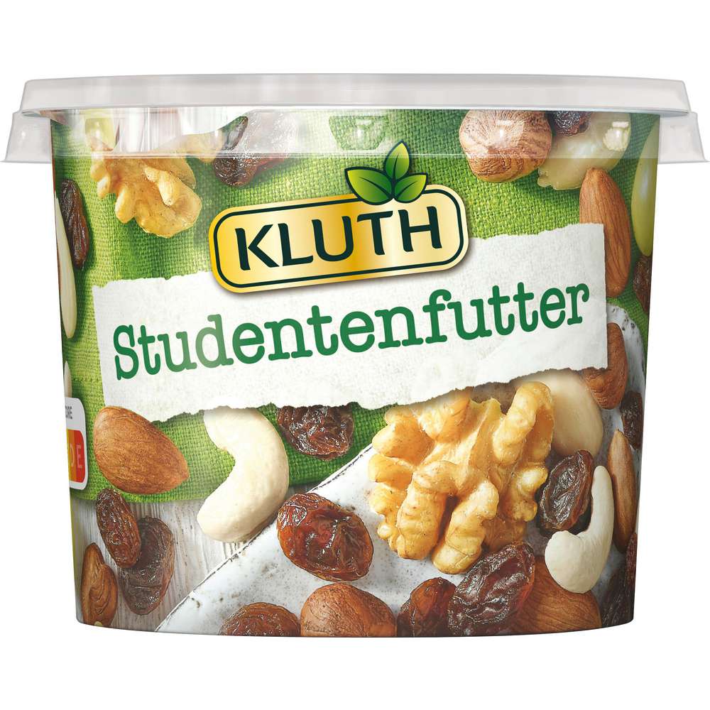 Produktabbildung Kluth Studentenfutter, mit Walnuss