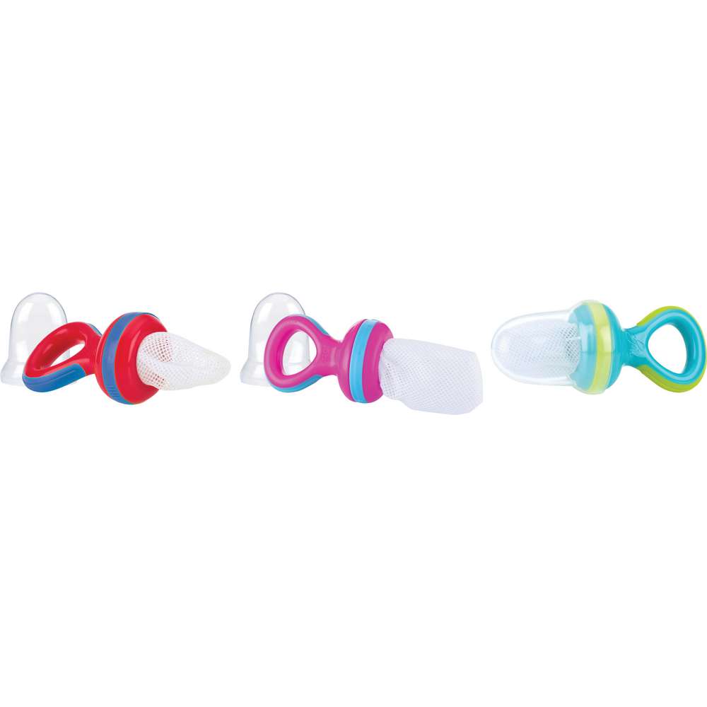Produktabbildung Nuby Fruchtsauger, 6M+, verschiedene Farben