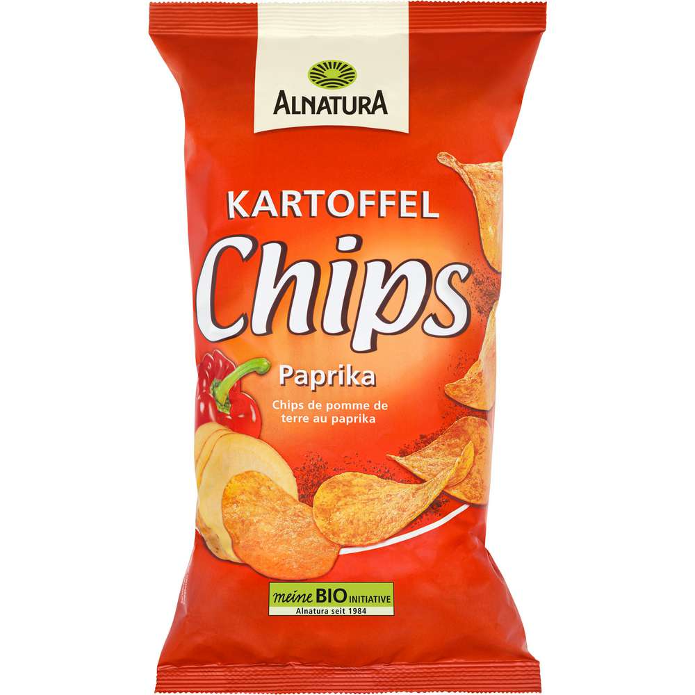 Produktabbildung Alnatura Bio Kartoffelchips, Paprika