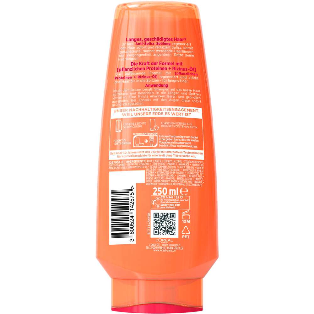 Produktabbildung L'Oreal Paris Elvital Haarspülung, Dream Length