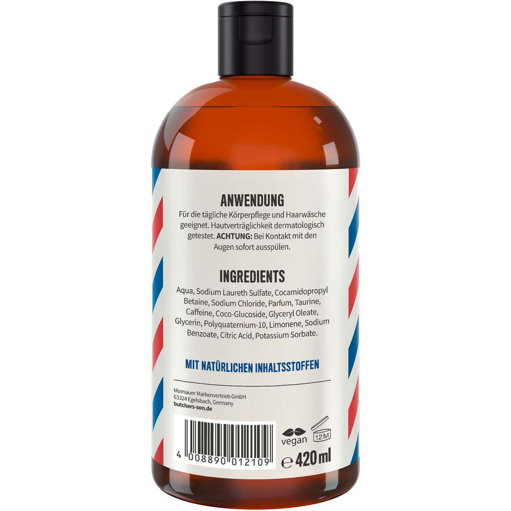 Produktabbildung Butcher's Son Duschgel Well Done mit Zedernholz- & Vetiverduft