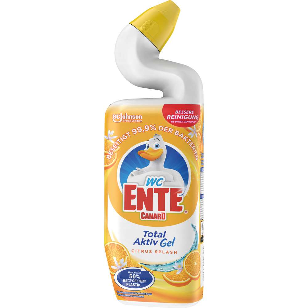 Produktabbildung WC Ente WC Reiniger Total Aktiv Gel, Citrus