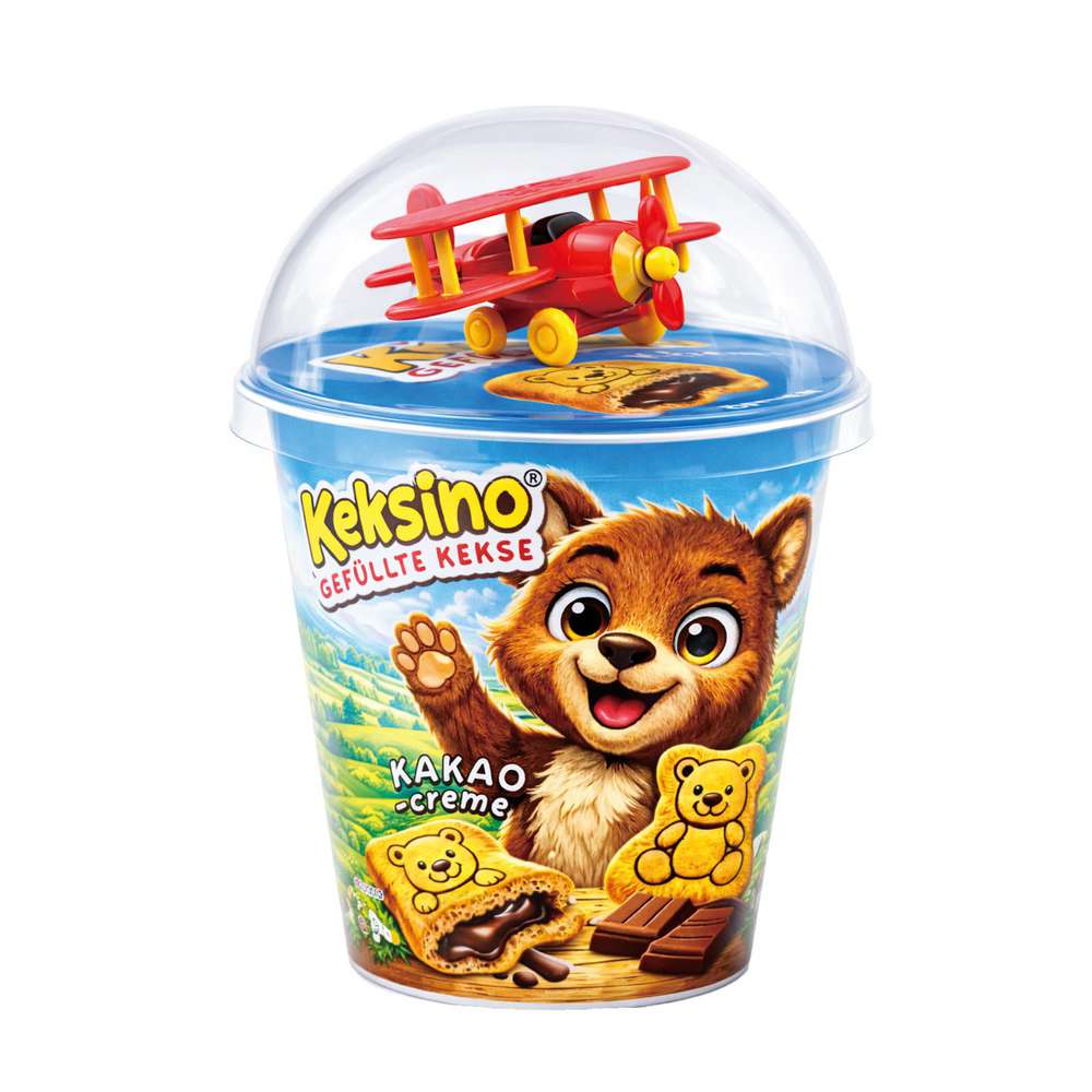 Produktabbildung Tise Keksino gefüllte Kekse, Kakao