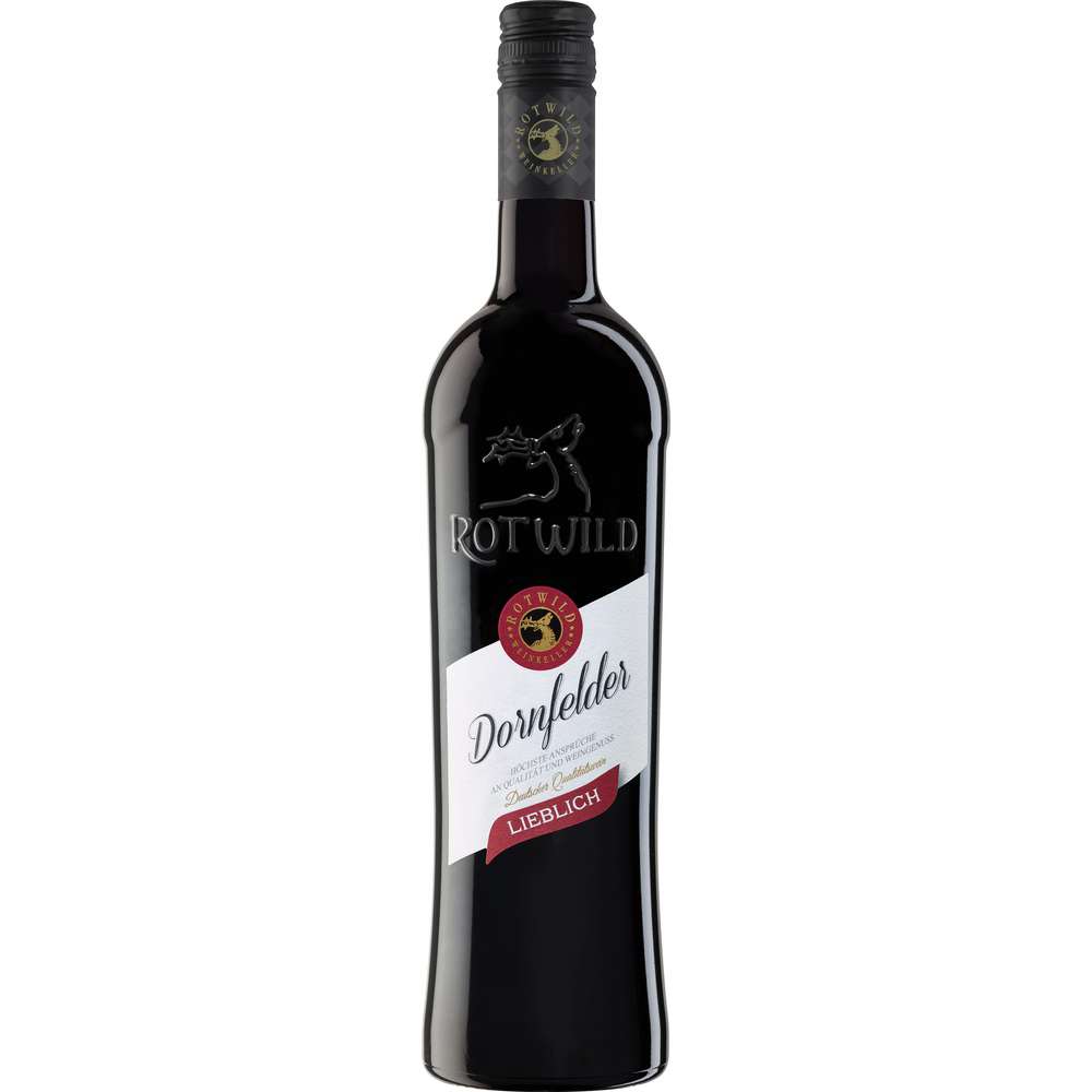 Produktabbildung Rotwild Dornfelder lieblich DQW, Rotwein