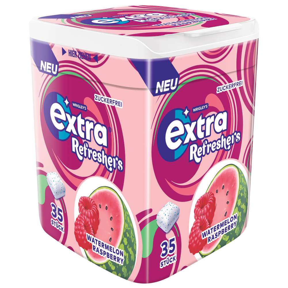 Produktabbildung Wrigley's Extra Refreshers Kaugummi Melone/Himbeere