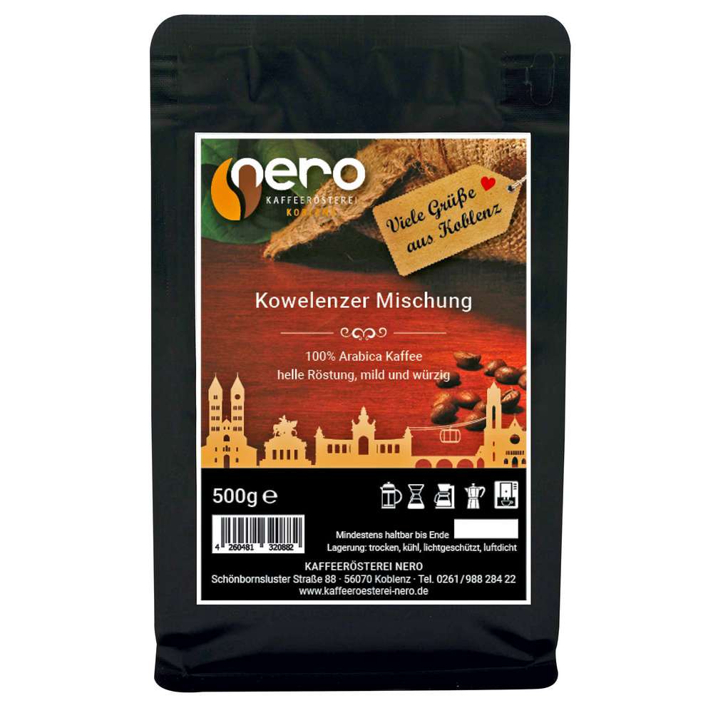 Produktabbildung Nero Kowelenzer Mischung Arabica Kaffee