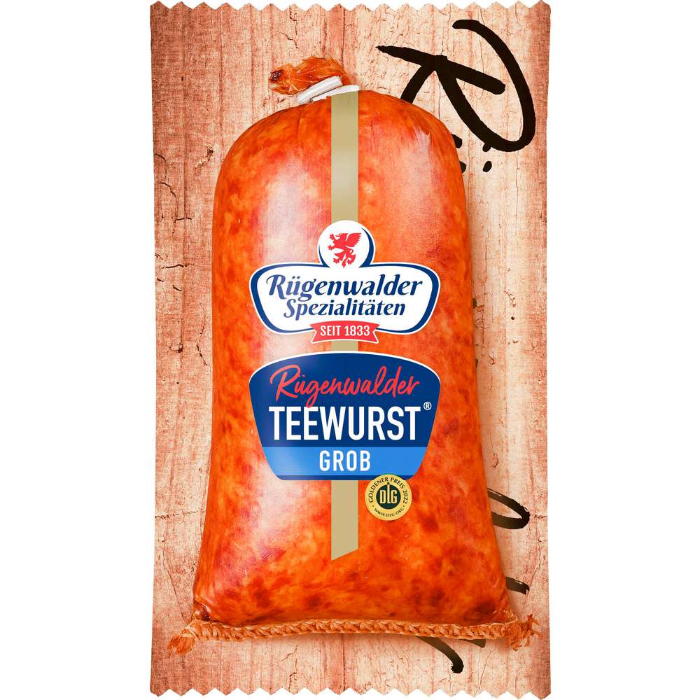 Produktabbildung Rügenwalder Mühle Teewurst grob