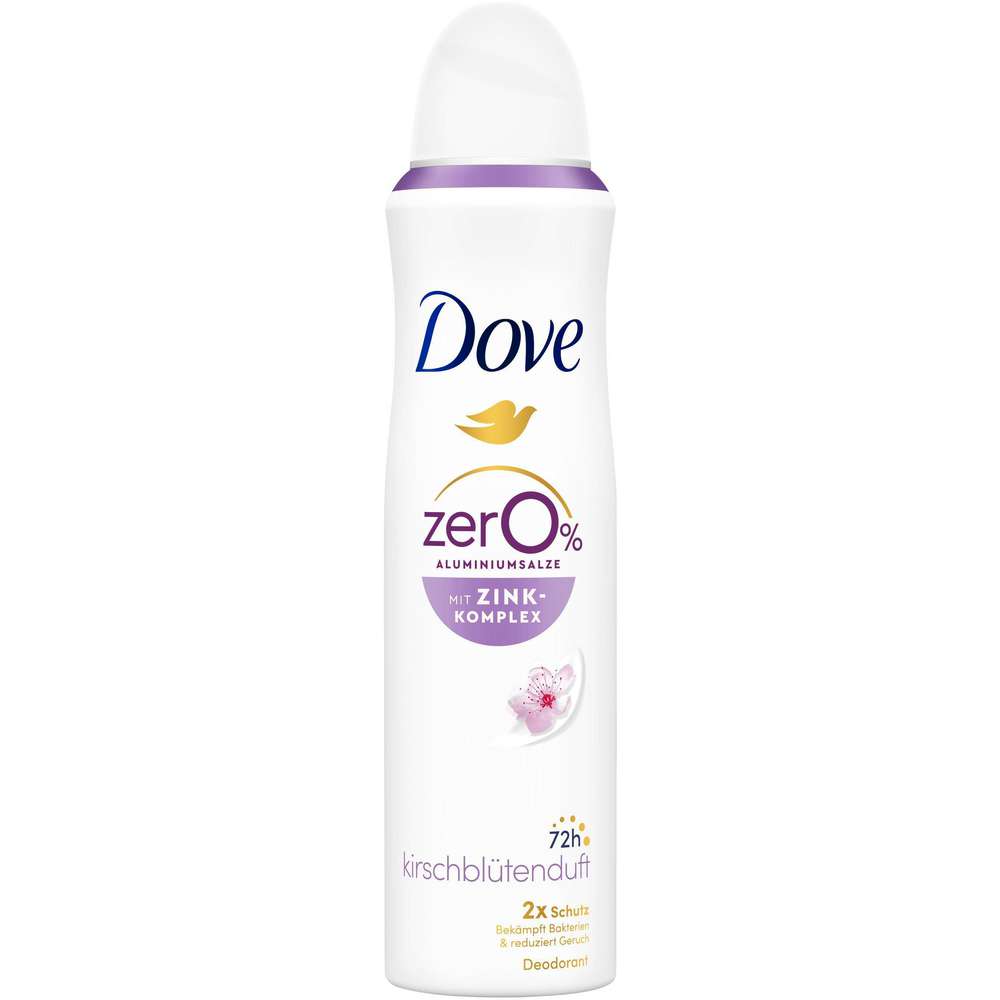 Produktabbildung Dove Deo-Spray 0% Zink, Kirschblüte