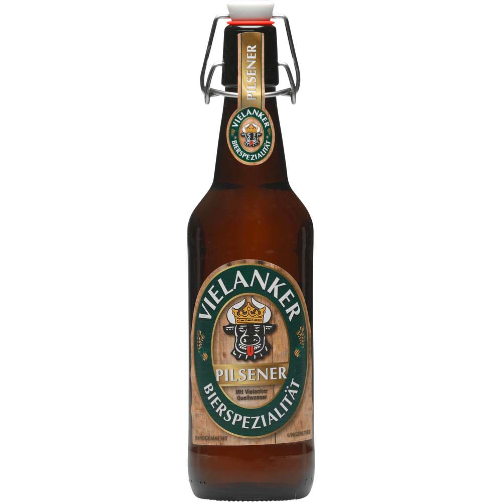 Produktabbildung Vielanker Bier, Pilsener 4,8 %