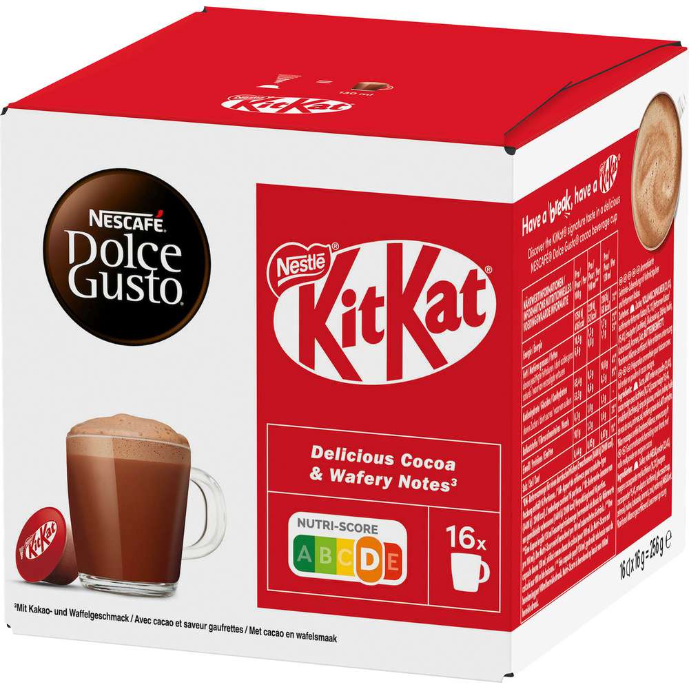 Produktabbildung Nescafe Dolce Gusto Kapseln, KitKat