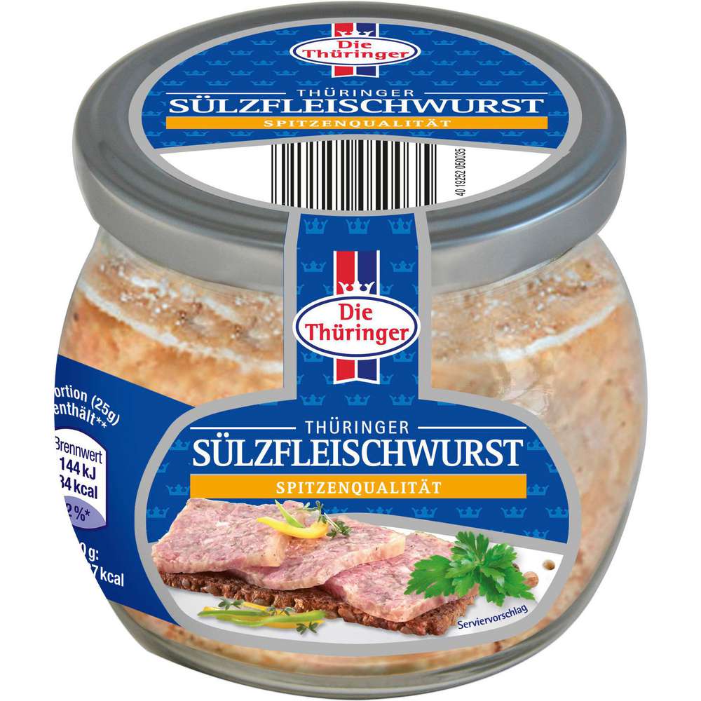Produktabbildung Die Thüringer Sülzfleischwurst