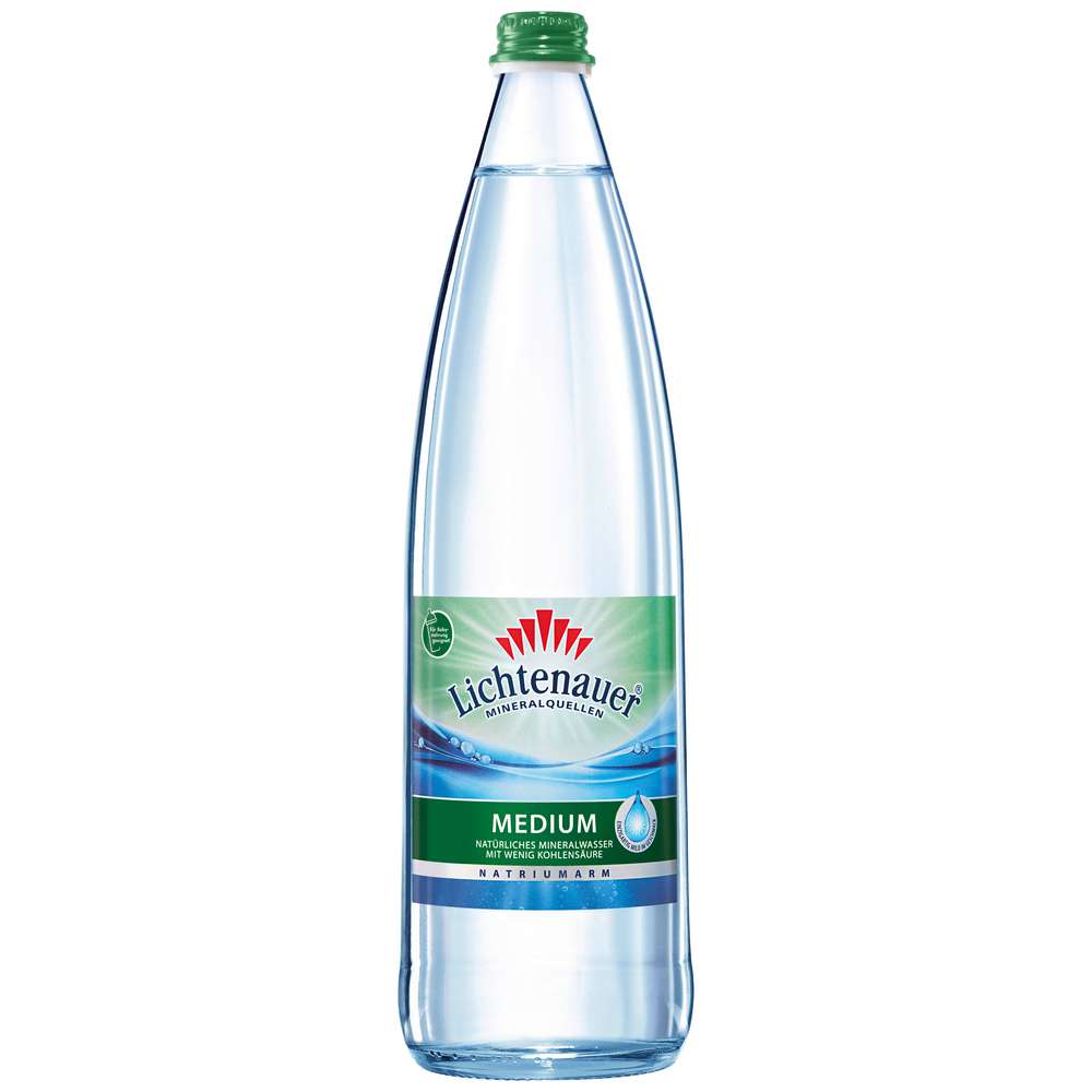 Produktabbildung Lichtenauer Mineralwasser, Medium