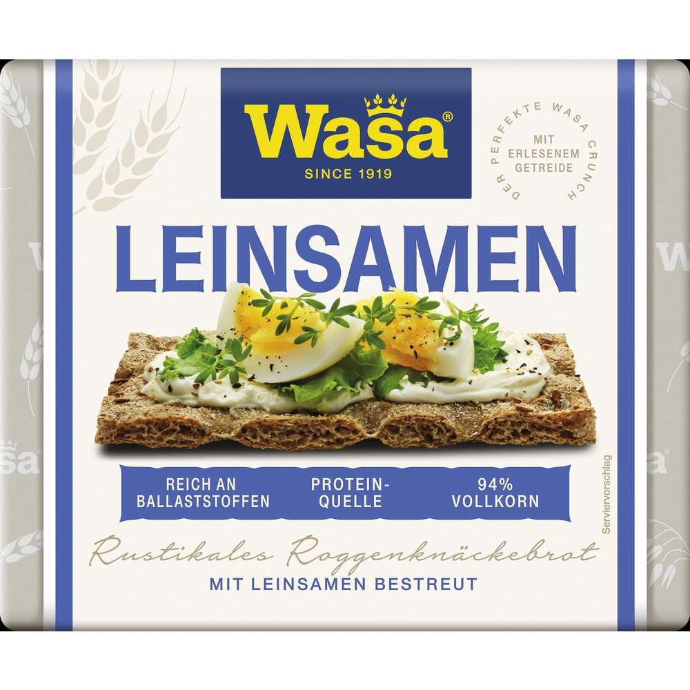 Produktabbildung Wasa Knäckebrot Leinsamen