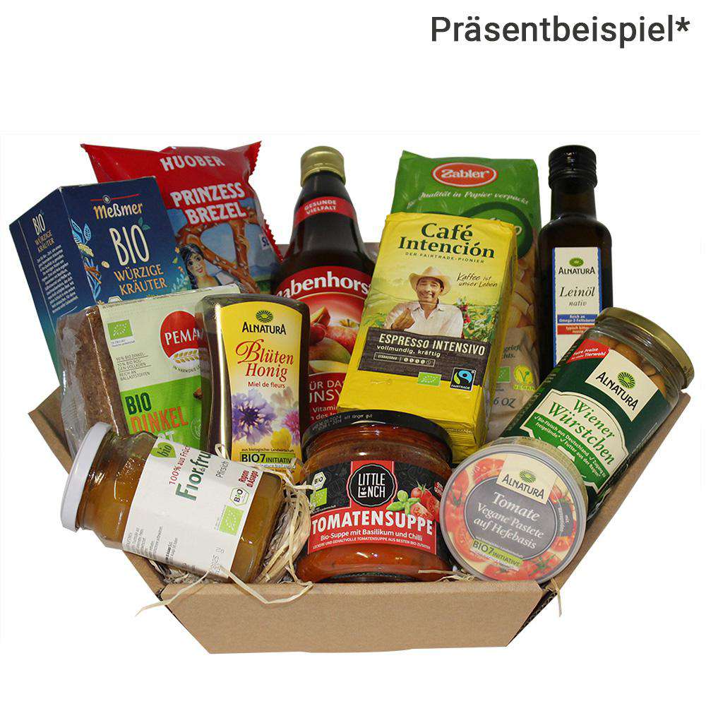 Produktabbildung keine Marke Präsentkorb Bio-Artikel