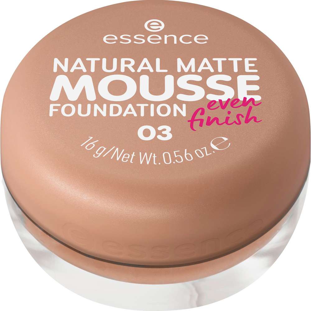 Produktabbildung essence Natural Matte Mousse Foundation 03
