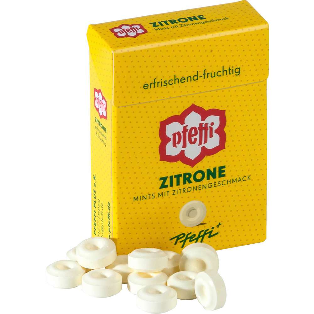 Produktabbildung Pfeffi Zitronen-Mint Bonbon