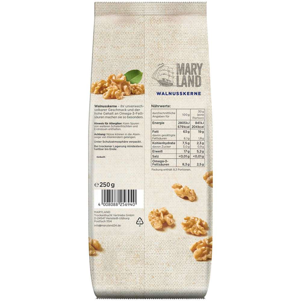 Produktabbildung Maryland Walnusskerne