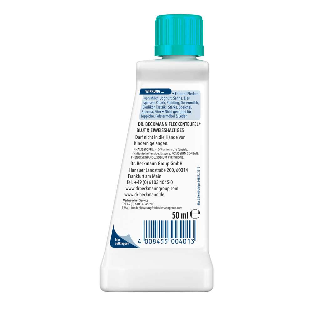 Produktabbildung Dr. Beckmann Fleckenteufel, Blut & Eiweißhaltiges