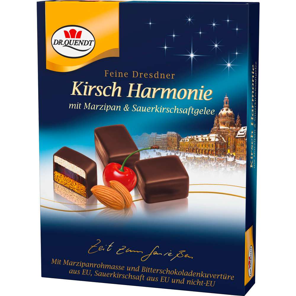 Produktabbildung Dr. Quendt Konfekt mit Marzipan & Kirschsaftgelee