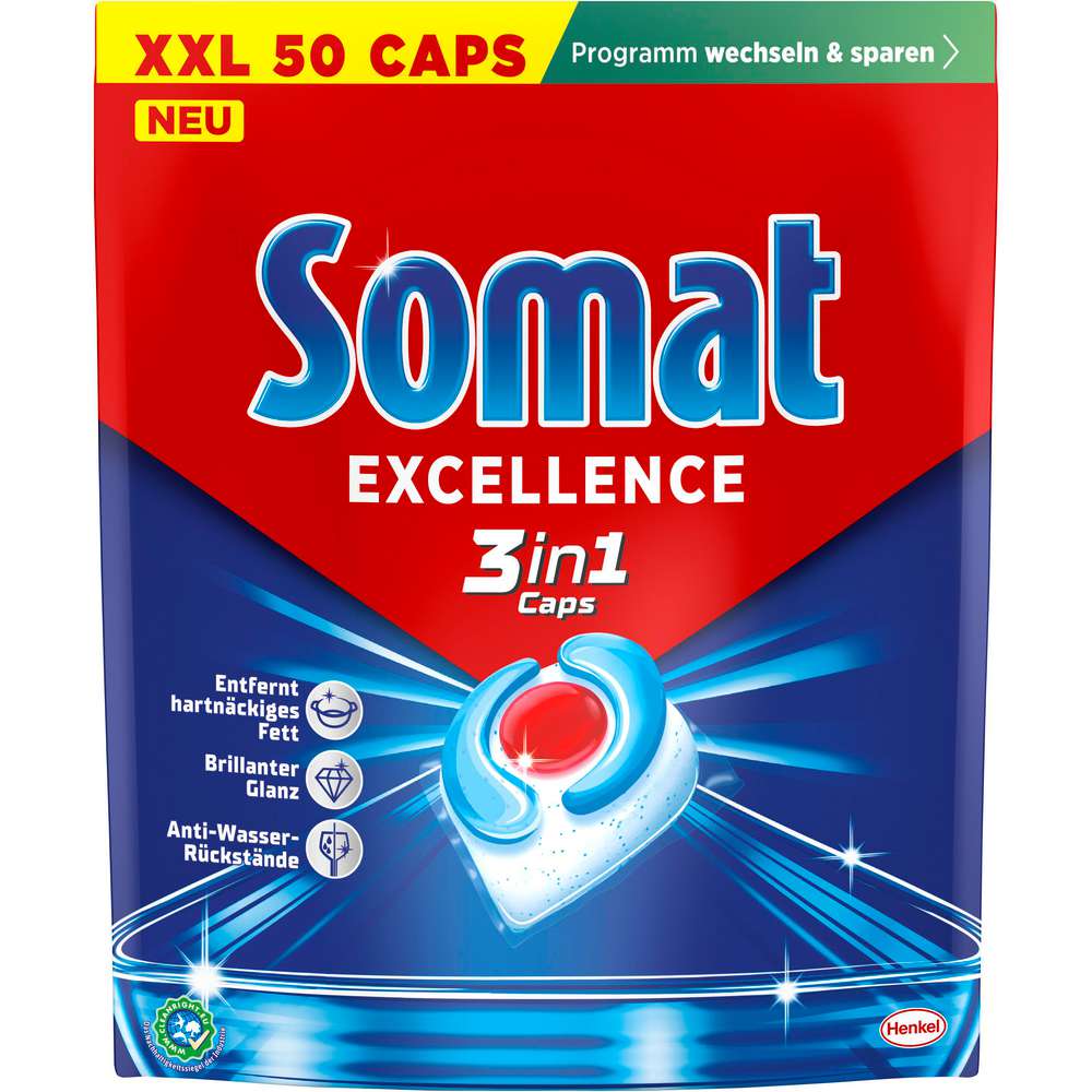 Produktabbildung Somat Spülmaschinen-Caps Excellence 3in1