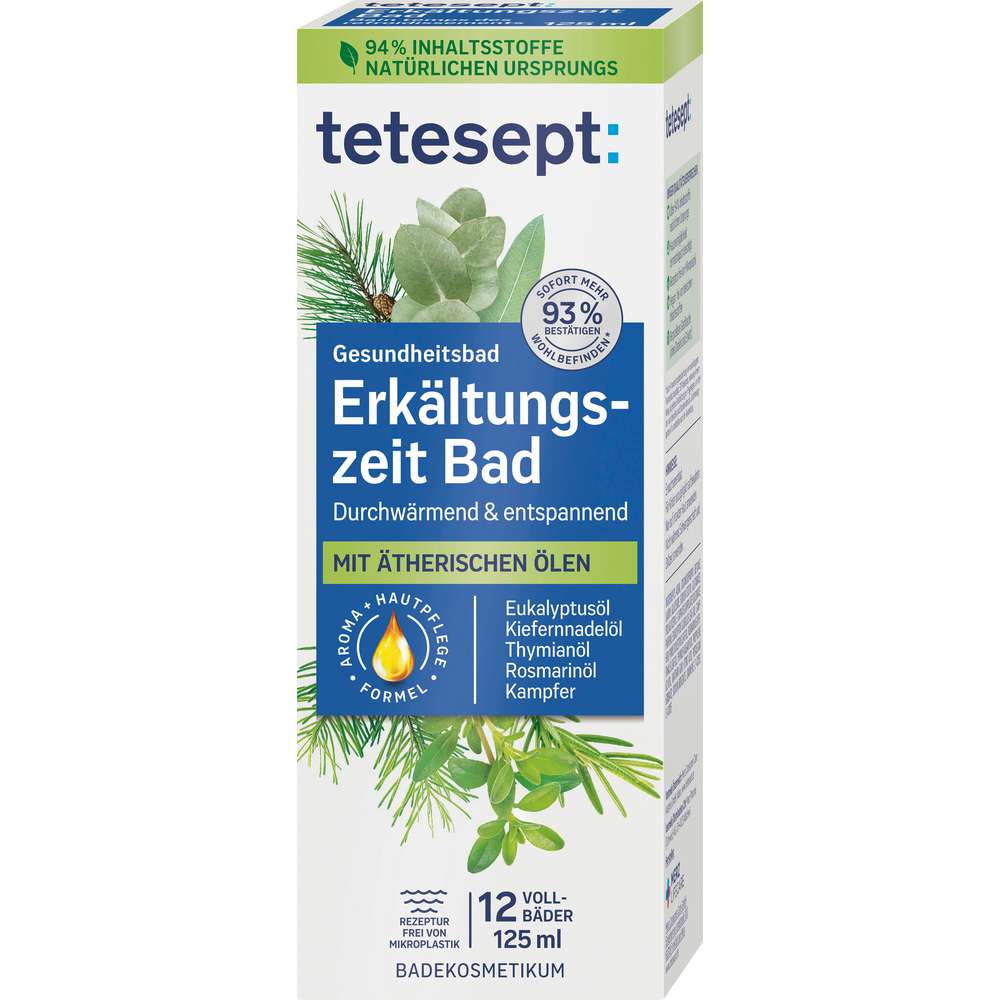 Produktabbildung tetesept Badezusatz Erkältungszeit