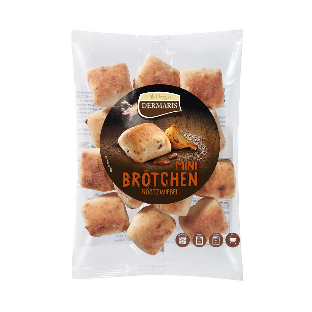 Produktabbildung Dermaris Mini-Brötchen, Röstzwiebeln