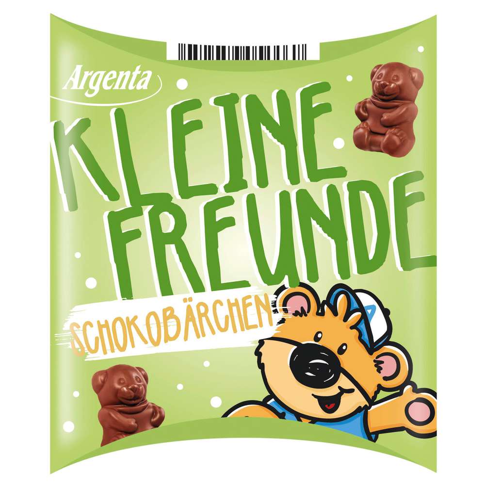 Produktabbildung Argenta Schokobärchen Vollmilchschokolade