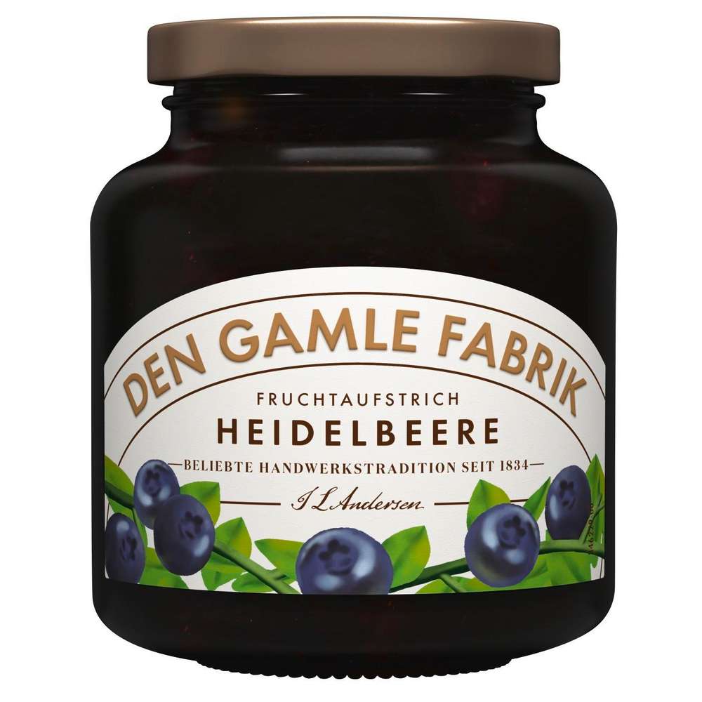 Produktabbildung Den Gamle Fabrik Fruchtaufstrich, Heidelbeere
