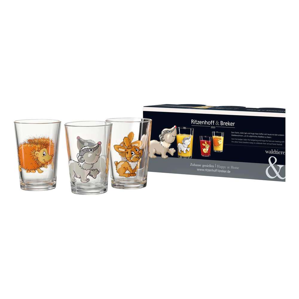 Produktabbildung Ritzenhoff & Breker Gläser Set Waldtiere