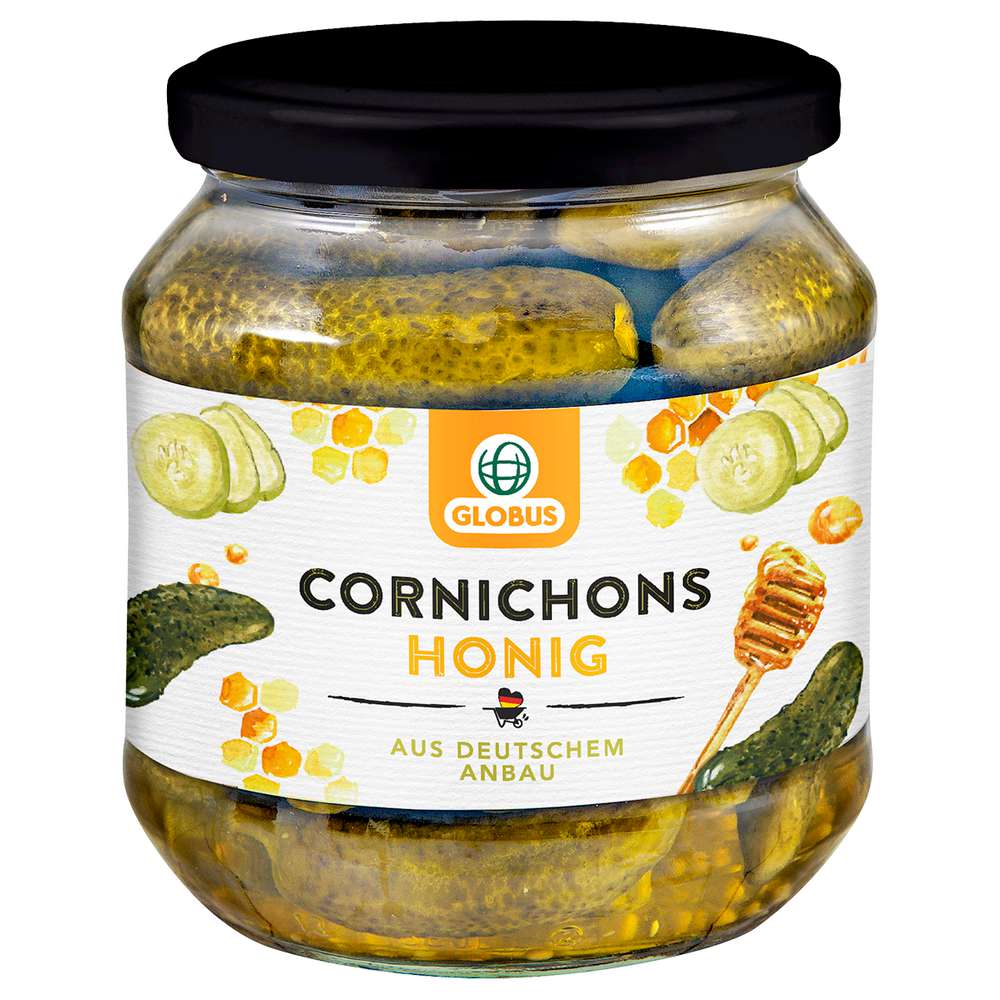 Produktabbildung GLOBUS Cornichons Honig 
