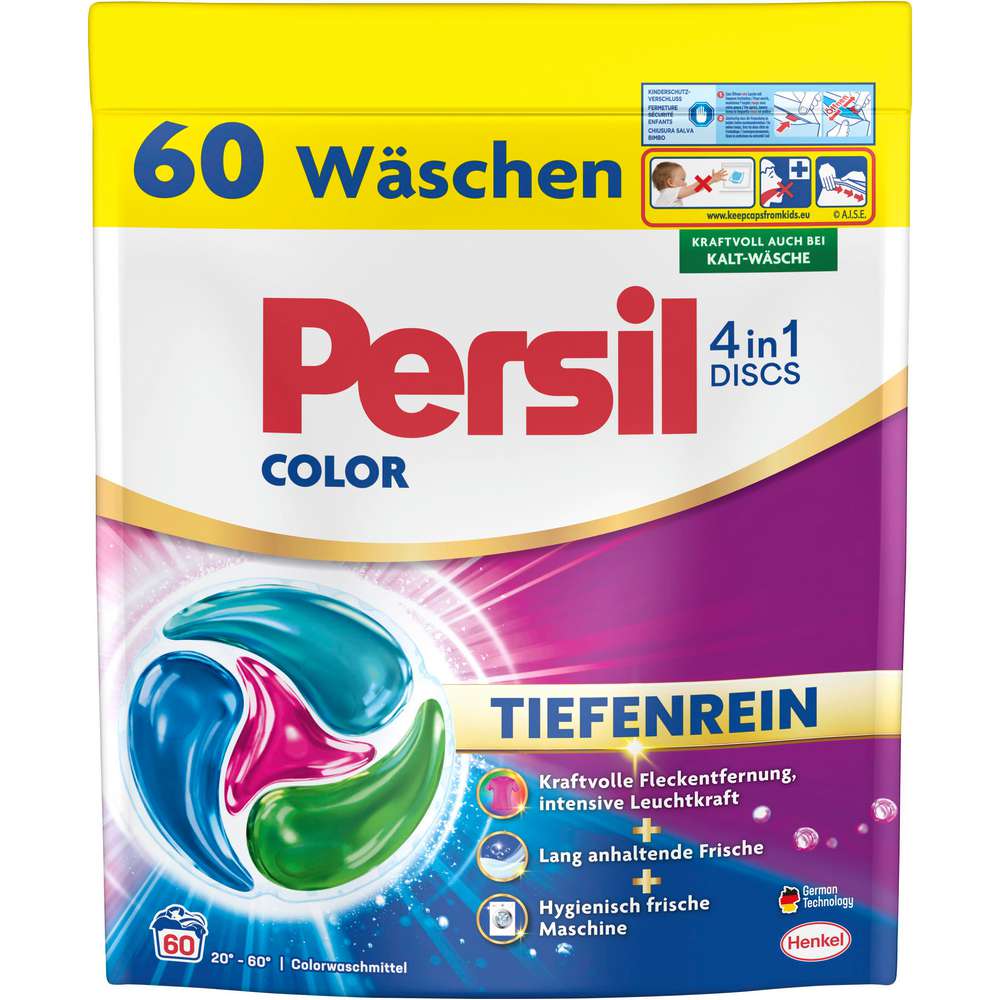 Produktabbildung Persil Color-Waschmittel Discs 4in1