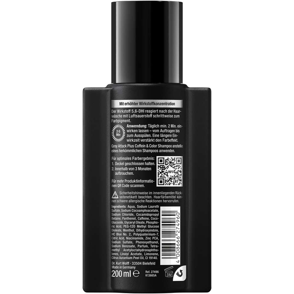 Produktabbildung Alpecin Shampoo Grey Attack Plus