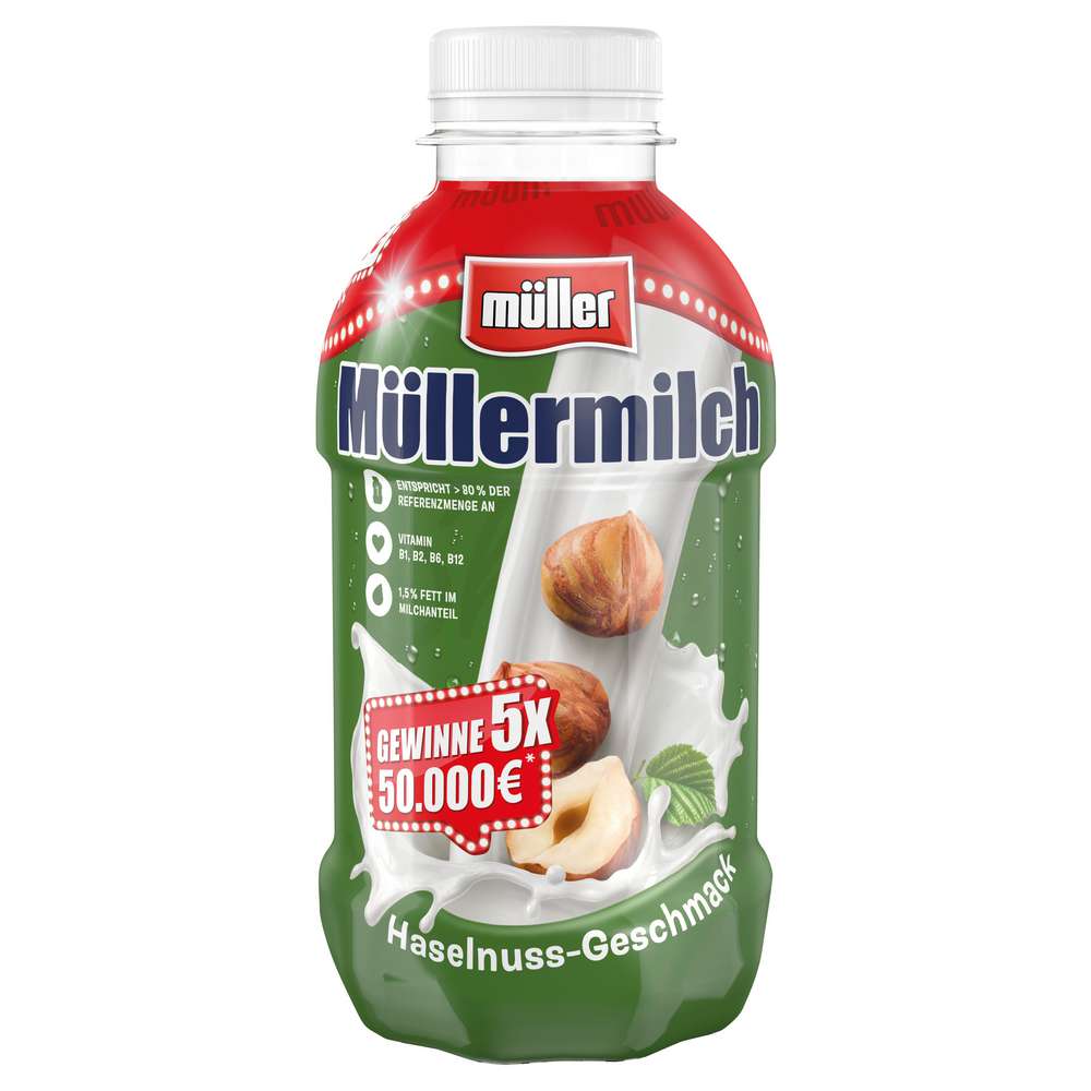 Produktabbildung Müller Müllermilch, Haselnuss