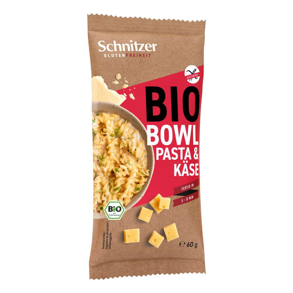 Produktabbildung Schnitzer Bio Bowl Pasta & Käse