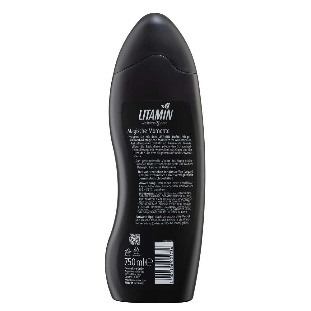 Produktabbildung Litamin Schaumbad, Magische Momente
