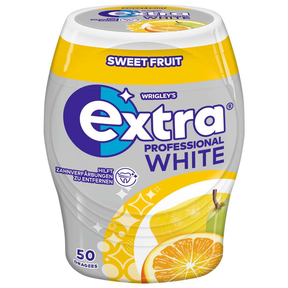 Produktabbildung Wrigley's Kaugummi Extra Professional White, Sweet Fruit