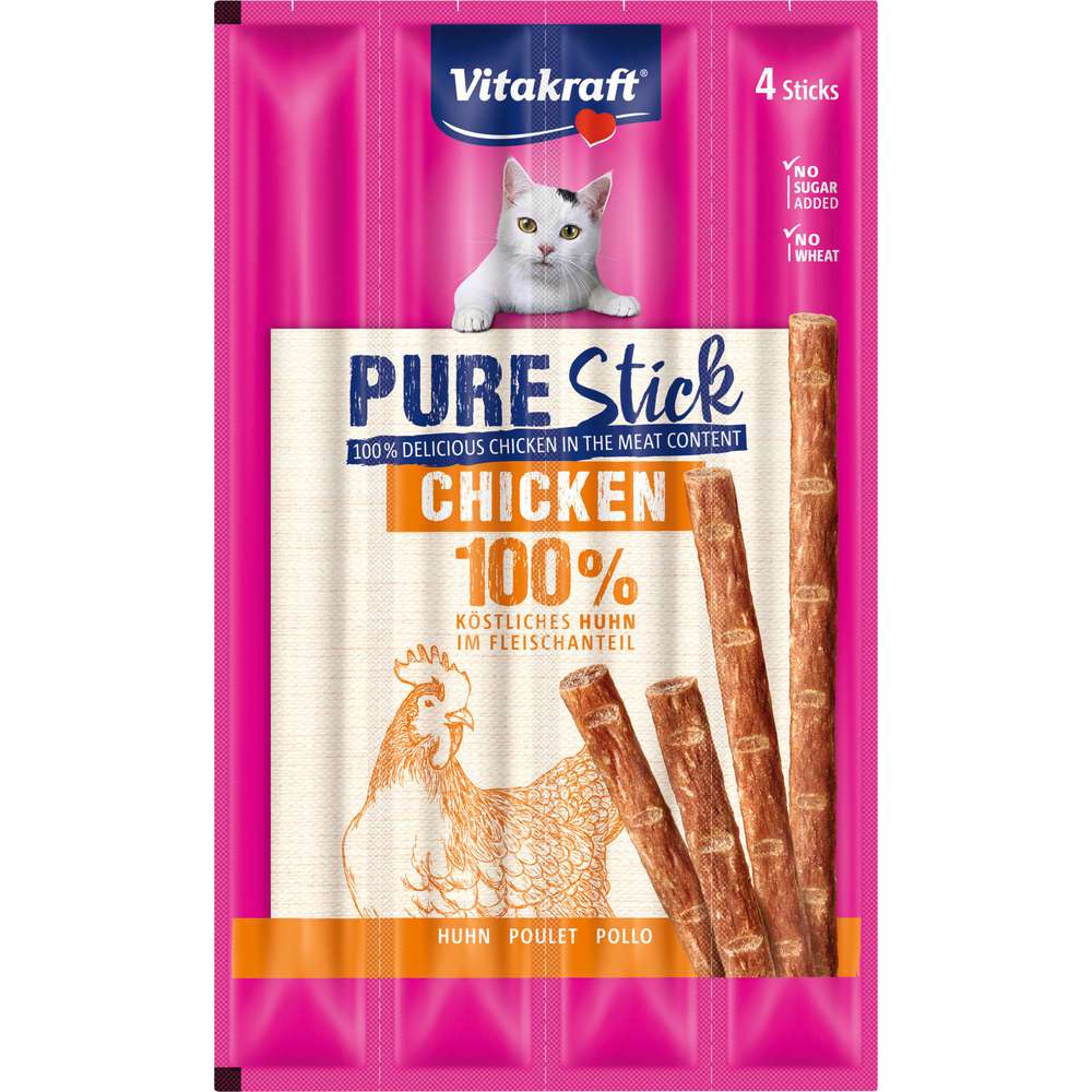 Produktabbildung Vitakraft Katzen-Snacks Pure Stick, Huhn
