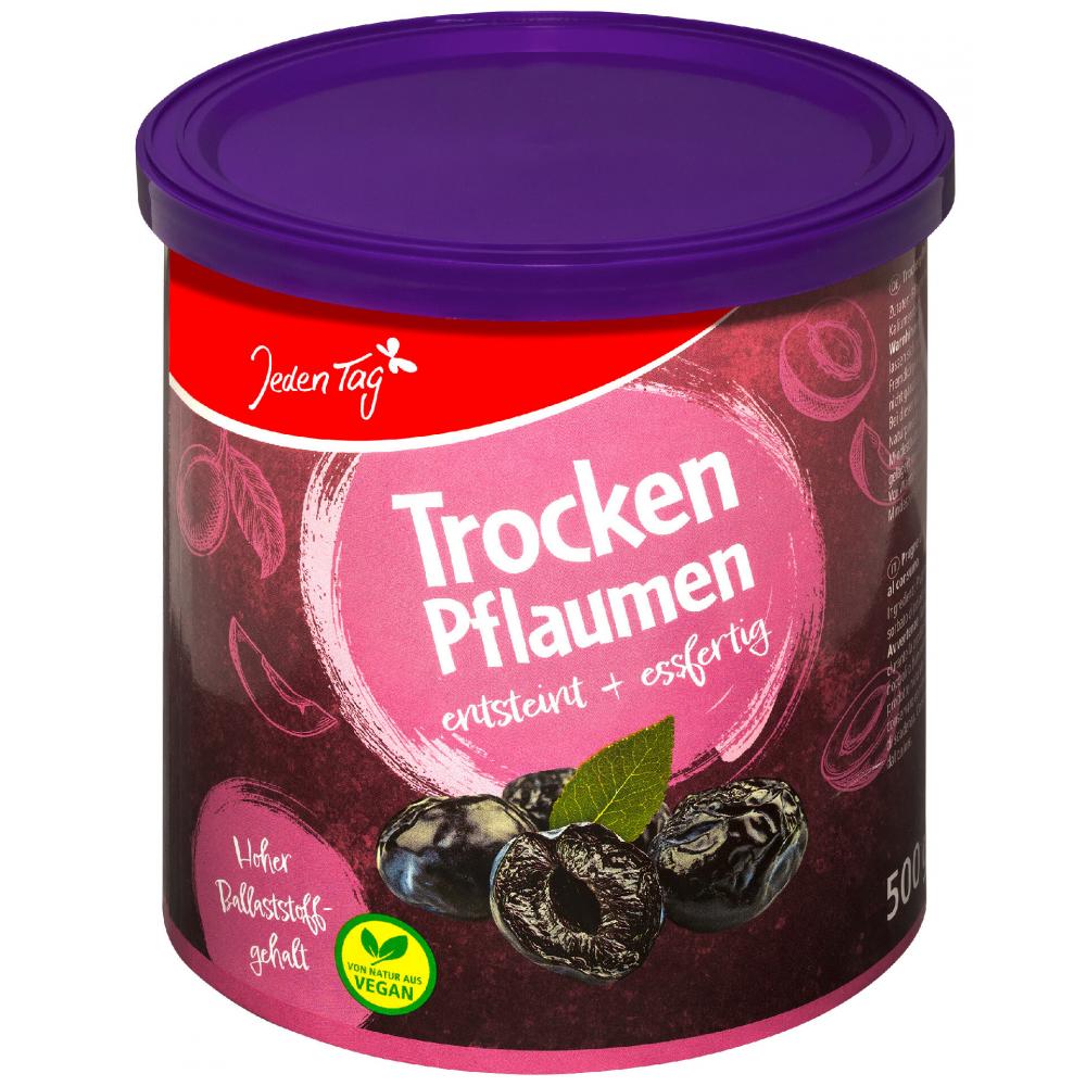 Produktabbildung keine Marke Jeden Tag Trockenpflaumen, 500 g