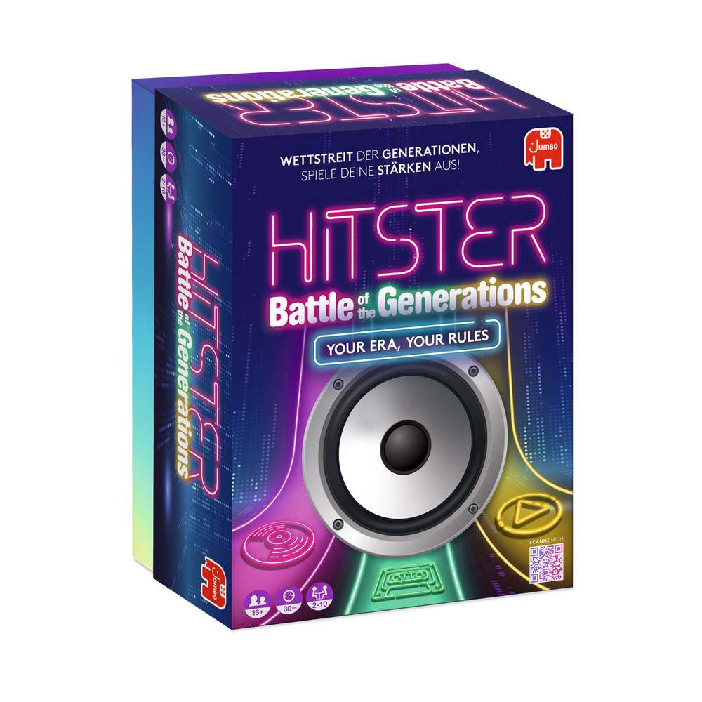 Produktabbildung Jumbo Hitster - Battle of the Generations