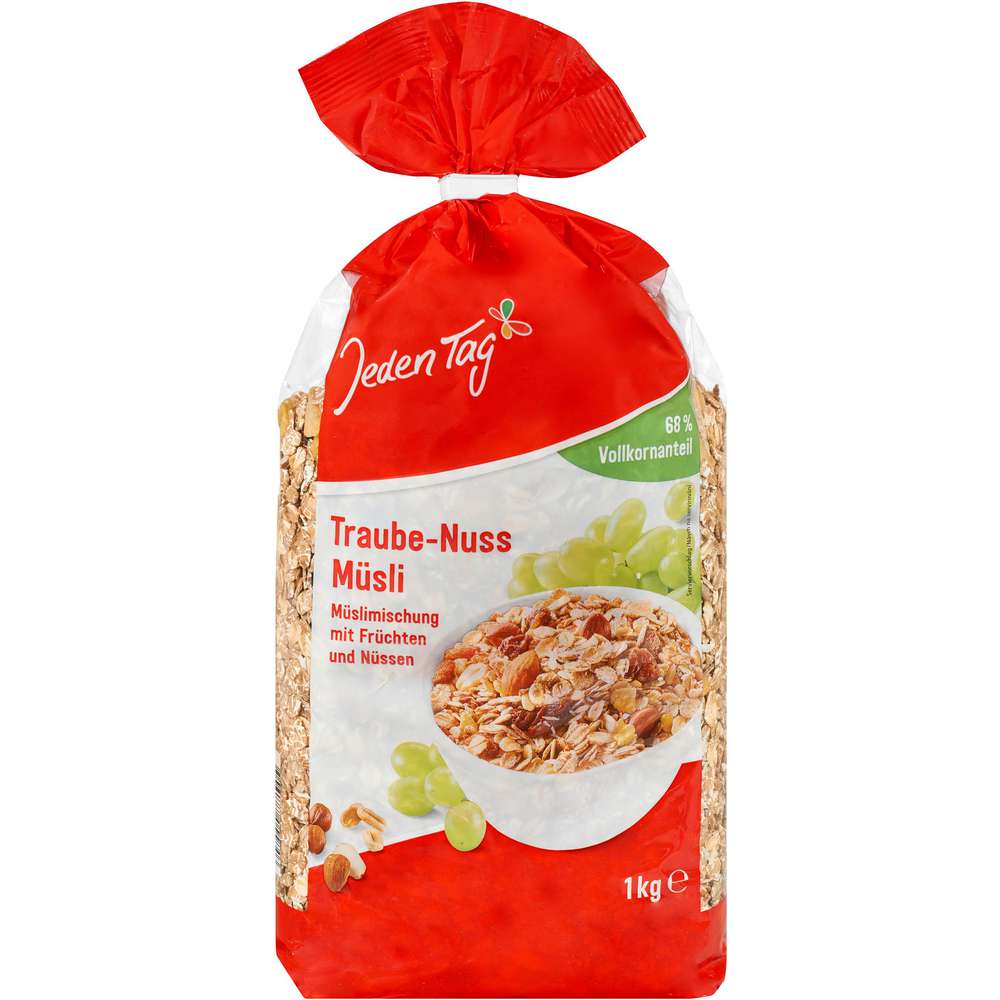 Produktabbildung Jeden Tag Traube-Nuss-Müsli