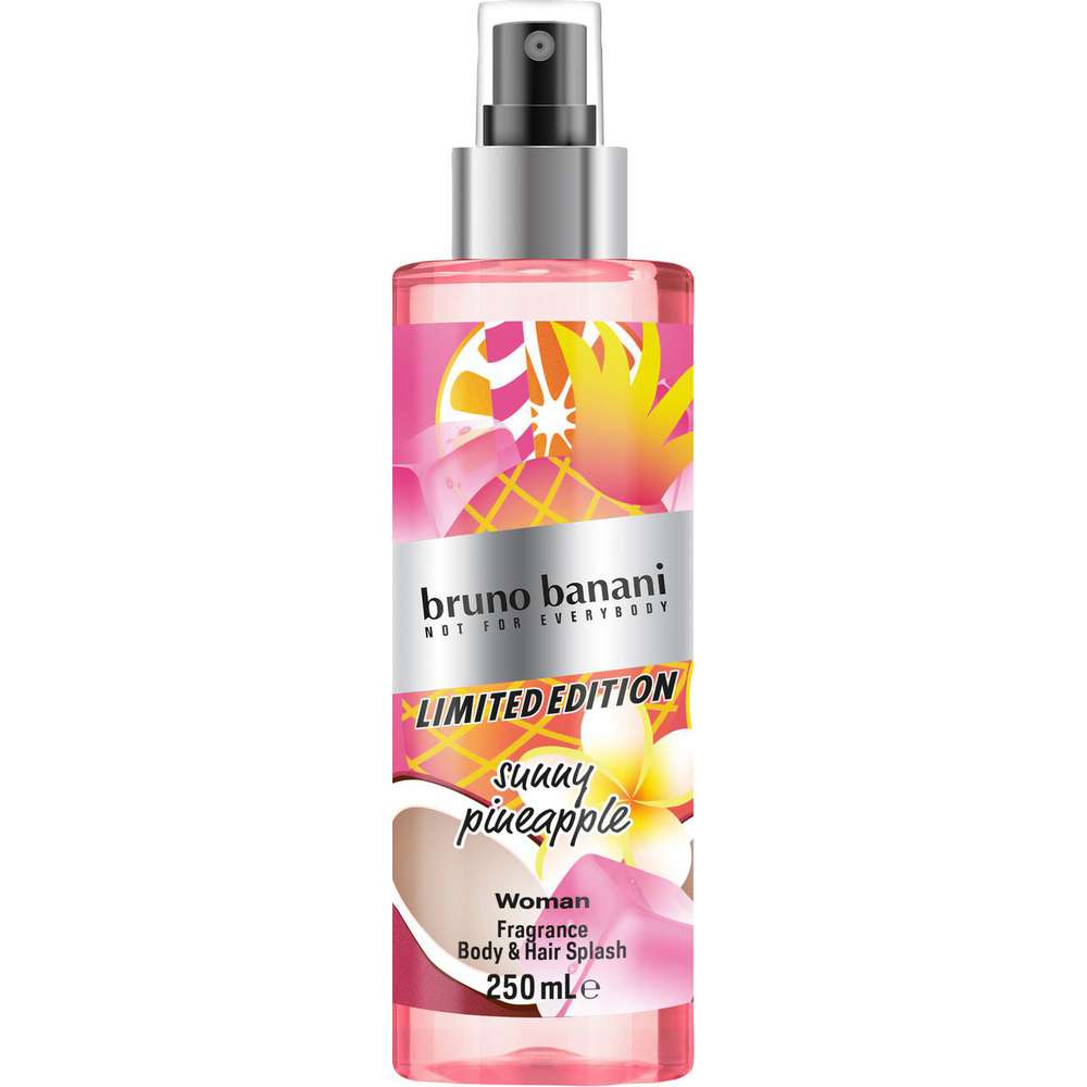 Produktabbildung Bruno Banani Body Mist Limited Edition, Summer Sunny Pineapple
