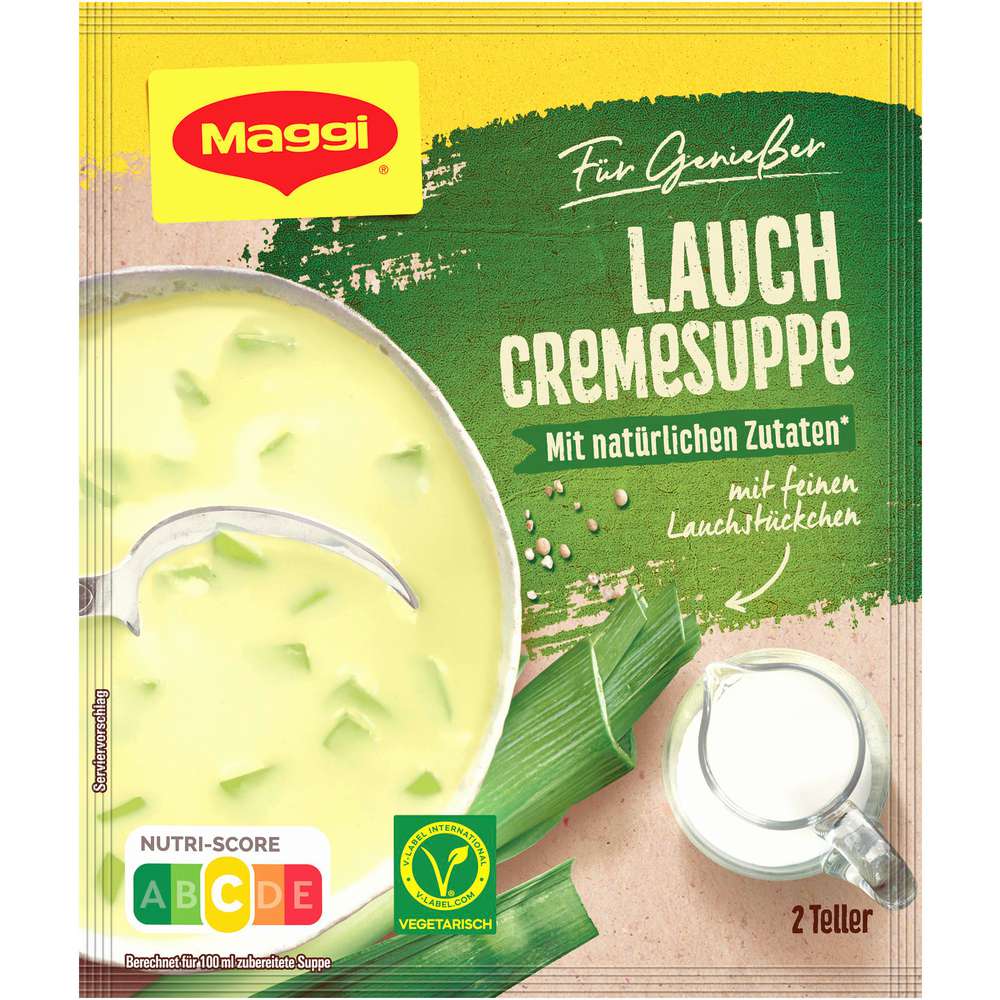 Produktabbildung Maggi Genießer Suppe, Lauch-Creme