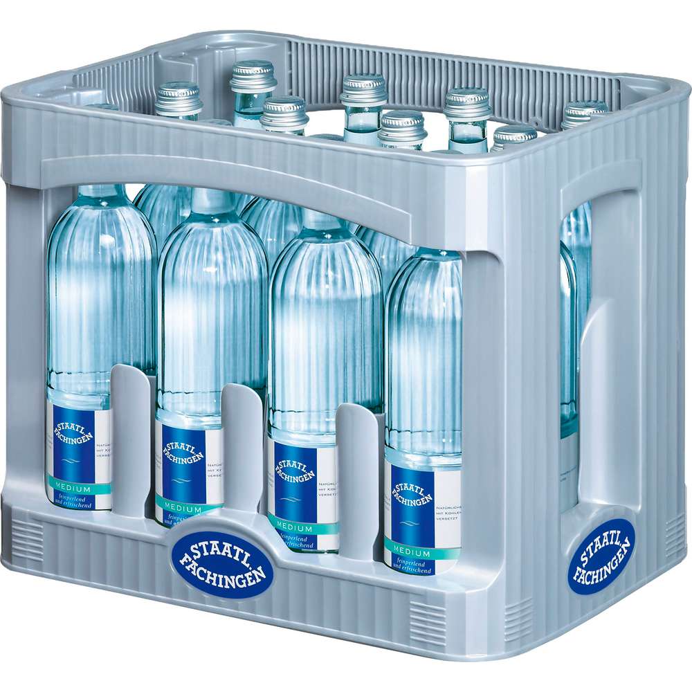 Produktabbildung Staatlich Fachingen Mineralwasser, Medium (12x 0,750 Liter)