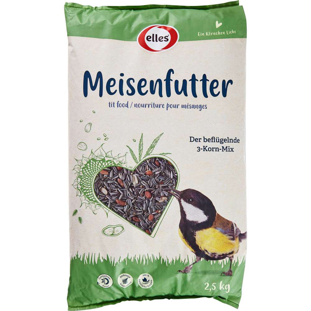 Produktabbildung elles Meisenfutter, 3-Korn-Mix