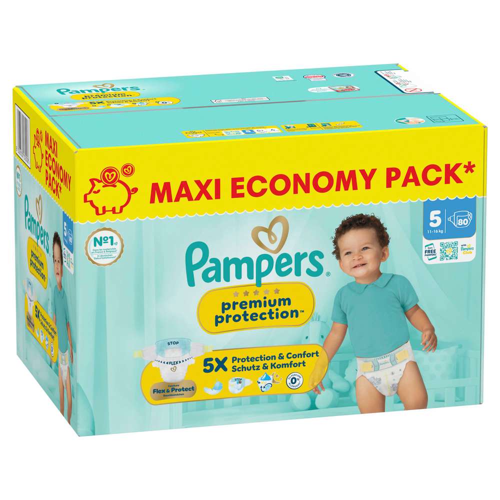 Produktabbildung Pampers Windeln Premium Protection  Gr. 5 Junior  11-16 kg
