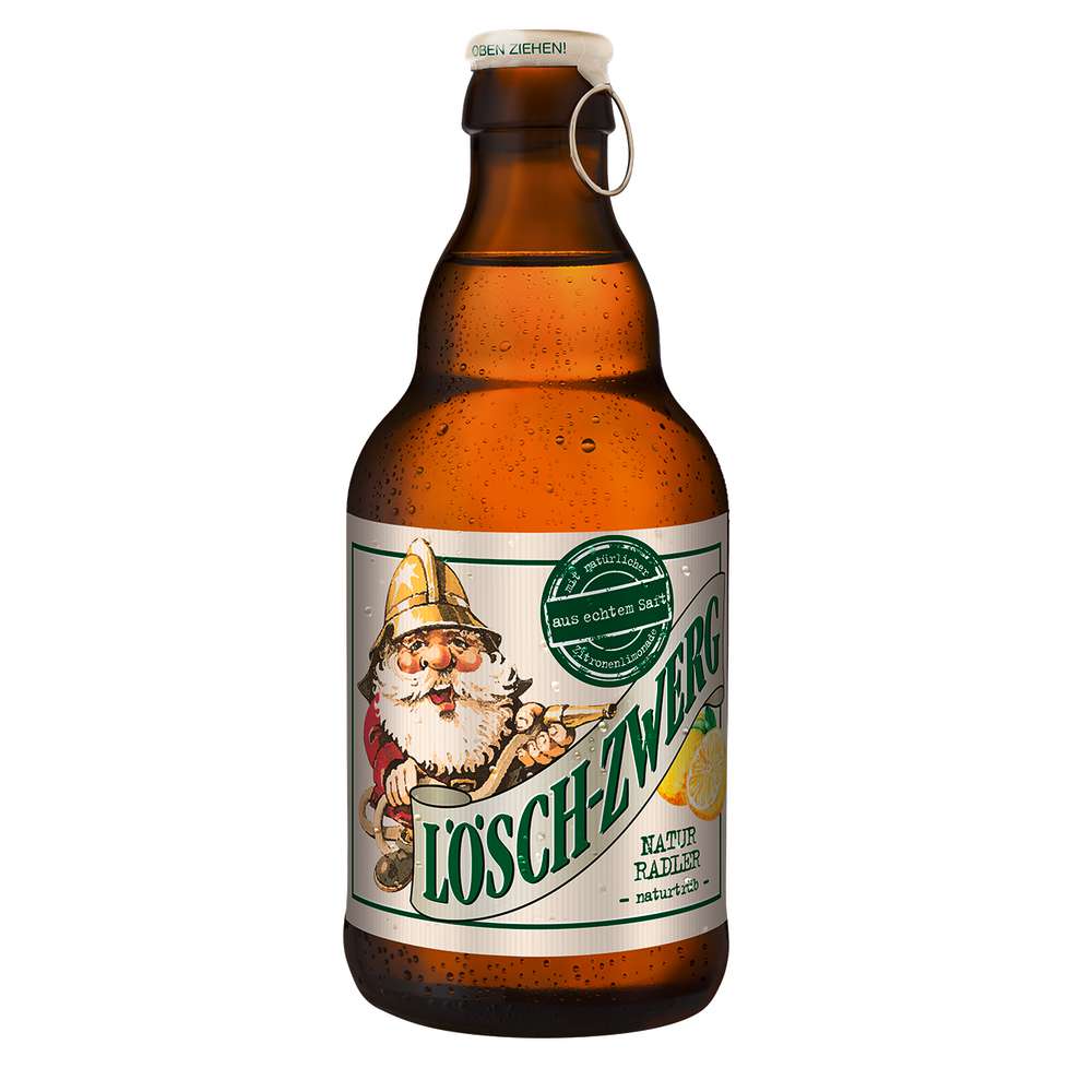 Produktabbildung Lösch-Zwerg Naturradler, trüb 2,6%