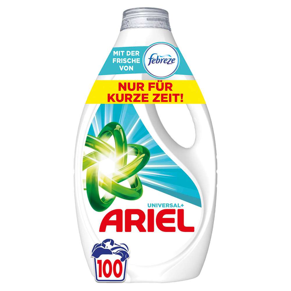 Produktabbildung Ariel Universal-Waschmittel, flüssig, Febreze